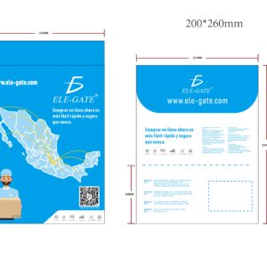 Bolsas de Envío con Impresión Total – Tamaño 20x26cm