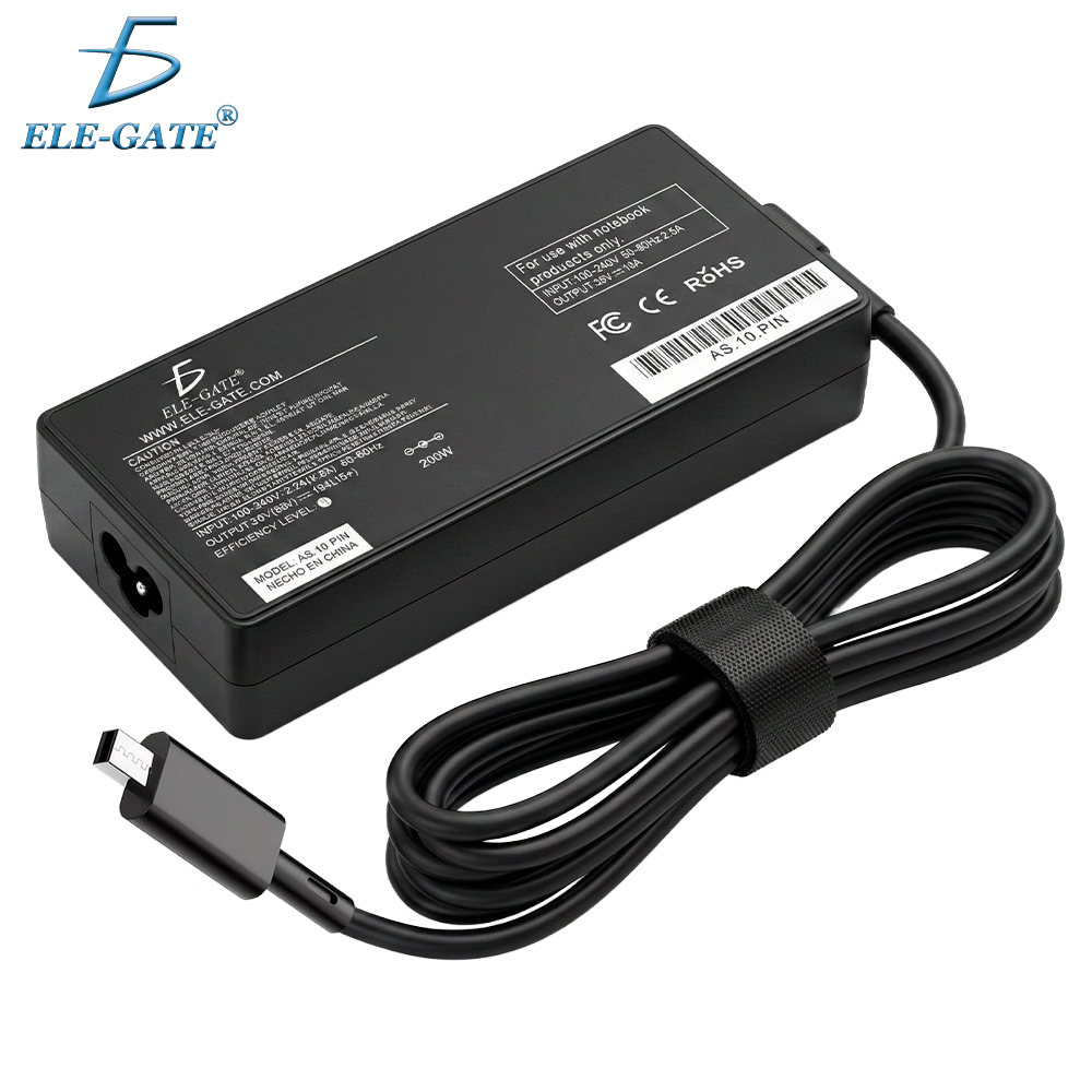 Cargador Compatible Laptop ASUS 200W 20V 10A Conector Rectangular