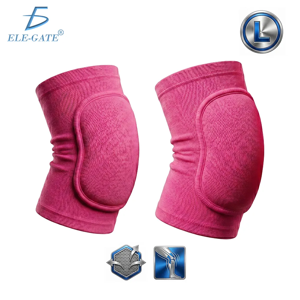 Coderas Deportivas Antideslizantes con Almohadilla de Espuma Elbow Pads para Gimnasio Baile Fitness