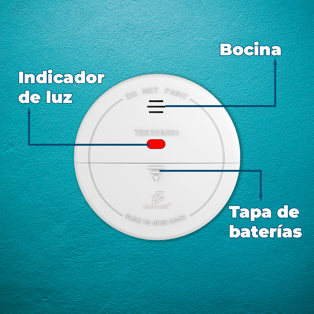 Detector de Humo con WiFi y Aplicación Tuya - Image 3