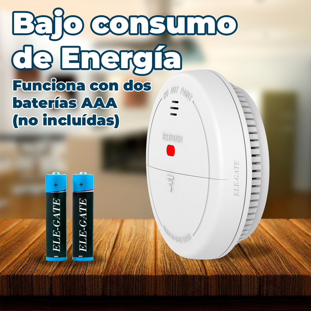 Detector de Humo con WiFi y Aplicación Tuya - Image 2