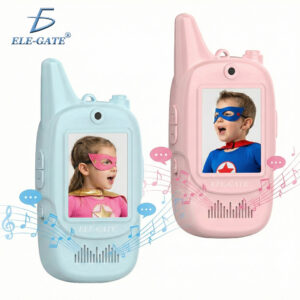Par de Walkie-Talkie de Video para Niños WIFI 2.4G