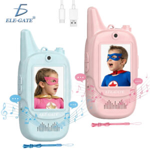 Par de Walkie-Talkie de Video para Niños WIFI 2.4G