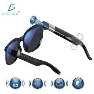 Lentes Inteligentes con Filtro UV  AI con Cámara HD 8MP y Traducción en Tiempo Real