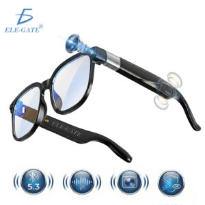 Gafas Inteligentes con Filtro Azul con IA – Cámara 8M Traducción en Tiempo Real y Llamadas Bluetooth