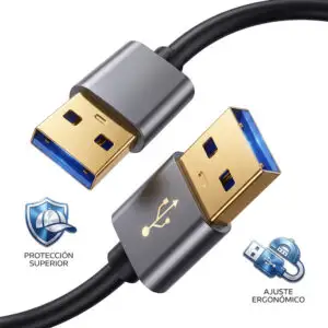 Cable USB 3.0 Macho a Macho (A-A) – 1 Metro