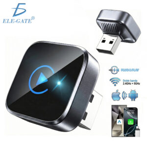 Adaptador Inalámbrico 2 en 1 para CarPlay y Android Auto