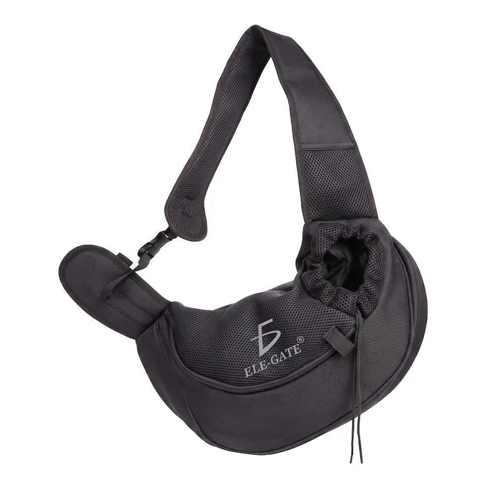 Bolso de Hombro para Mascotas con Malla y Cinta de Seguridad - Imagen 4
