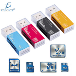 Lector de Tarjetas Micro SD, MS Duo, M2 y SD 4 en 1 USB 2.0