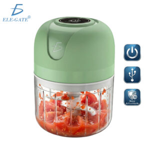 Picadora Eléctrica 250ML USB – Mini Procesador y Trituradora Multifuncional