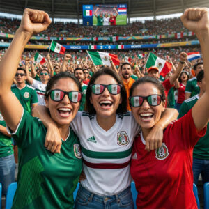 Lentes de Sol Bandera de México 🇲🇽 con Protección UV
