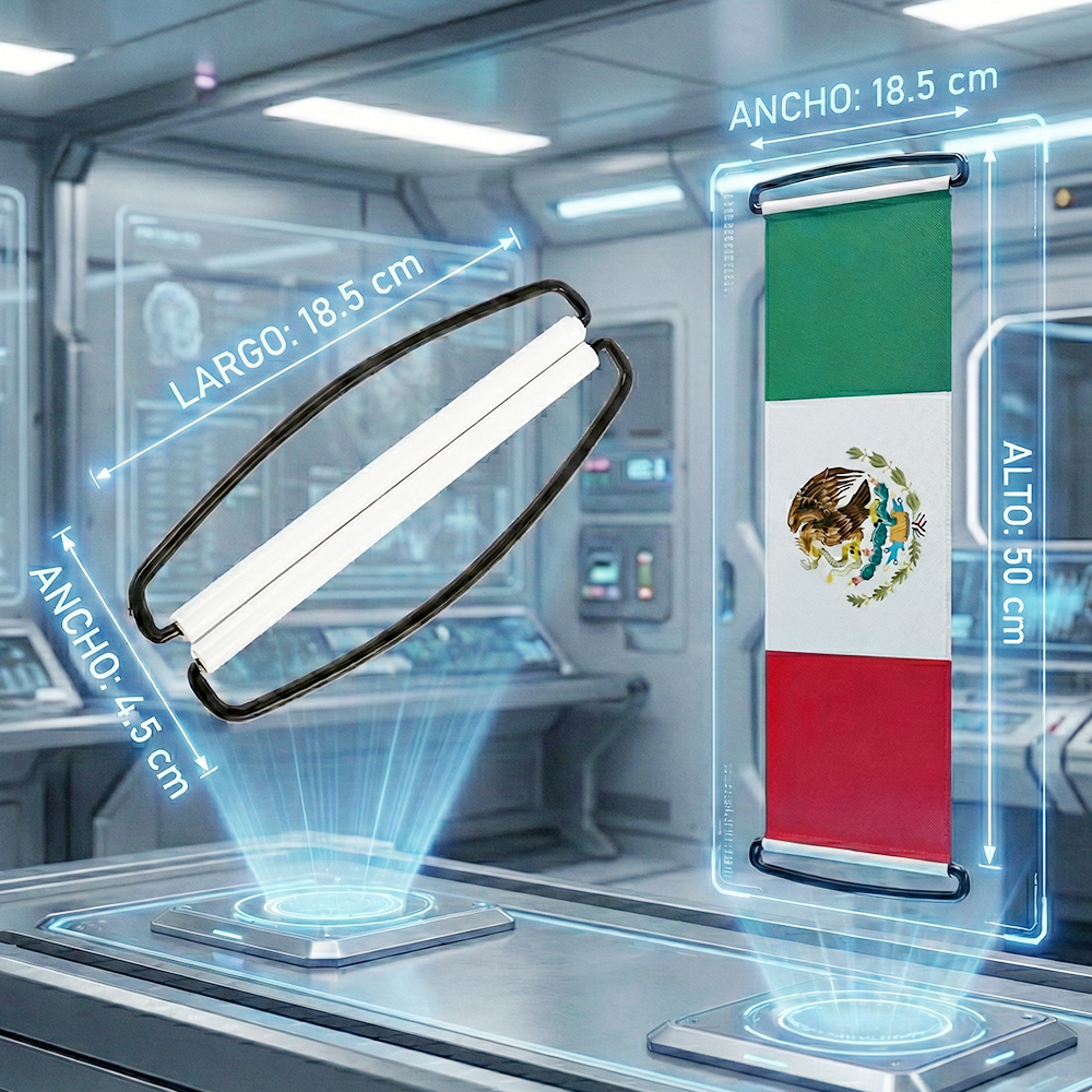 Bandera Retráctil Mágica de México 🇲🇽 - Image 3