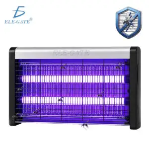 Lámpara matamosquitos eléctrica con doble tubo UV para interiores