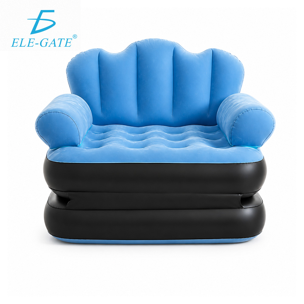 Sofá Cama Inflable 5 En 1 Cómodo Sillón Reclinable Plegable - Image 4