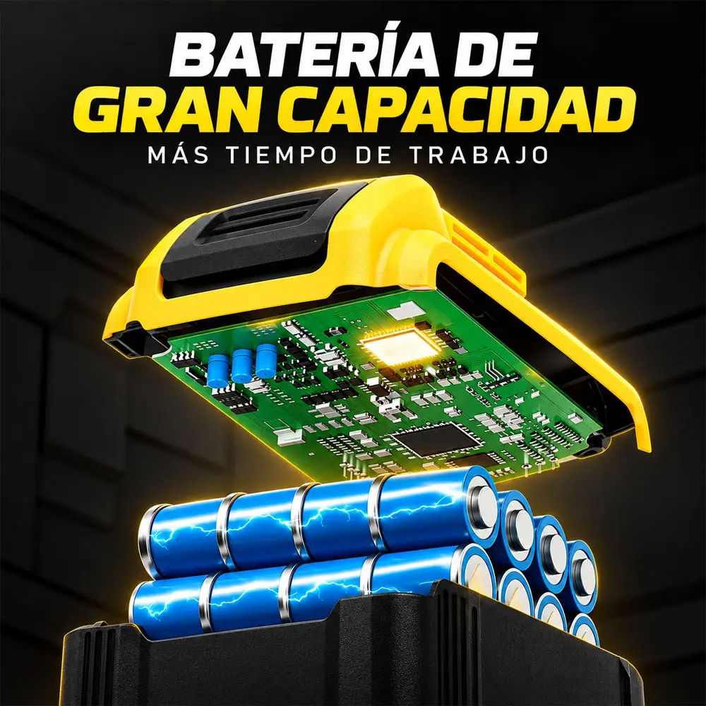Llave de impacto inalámbrica de 1/2 pulgada, 20 V MAX - Imagen 5
