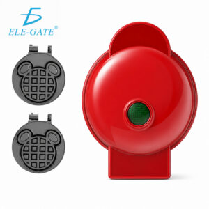 Waflera Eléctrica Para Waffles En Forma De miky