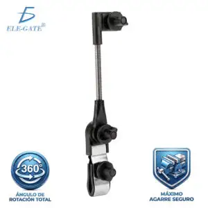 Soporte Ajustable para Paraguas de Bicicleta y Carriola con Cuello Flexible