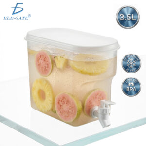 Dispensador de Bebidas para Refrigerador con Llave Contenedor de 3.5 L para Fiesta Hogar y Uso Diario
