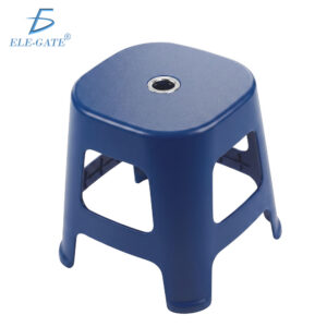 Banco Apilable de Plástico Azul de Alta Resistencia 280 kg 31x31x31 cm