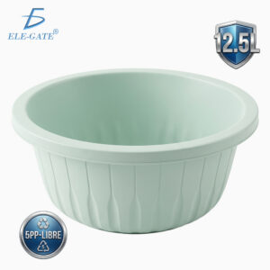 Tina de Plástico Mediana 12.5 Litros Multiusos para Hogar Jardinería