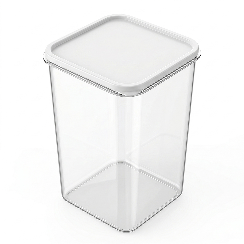 Contenedor Hermético Transparente 4 Litros para Alimentos - Image 3