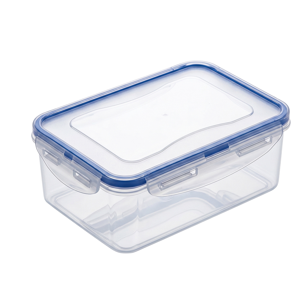 Recipiente Hermetico Rectangular 1.4L Para Ensaladas Lunch Meal Prep Oficina y Cocina - Image 3