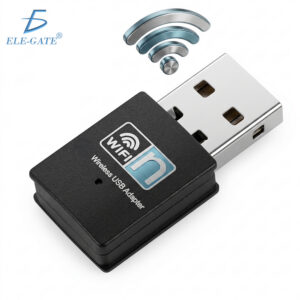 Mini Adaptador de Red Inalámbrica para PC y Laptop Compatible con Windows Mac y Linux