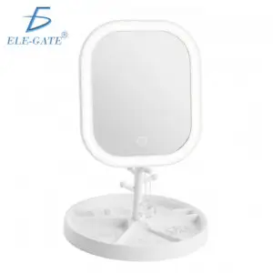 Espejo LED de Mesa para Maquillaje con 3 Tonos y Base