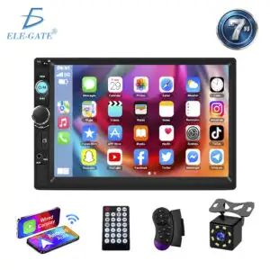 Autoestéreo de 7 pulgadas con CarPlay y Android Auto