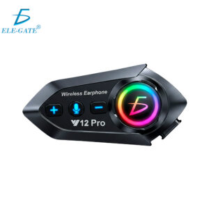 Auricular Bluetooth para Casco de Moto Manos Libres Inalámbrico con Bluetooth 5.1