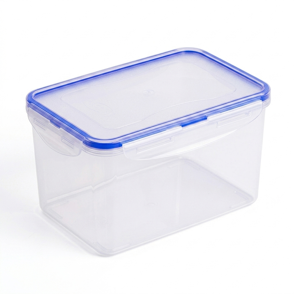 Tupper Hermético 6.3L con 4 Seguros Antiderrames para Microondas y Refrigerador - Image 3