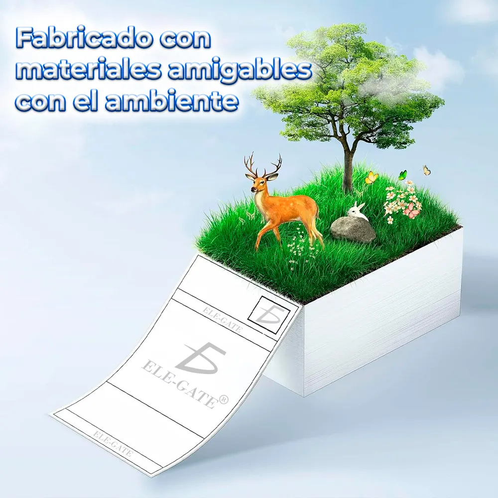Etiquetas de Envío Térmicas 100x150 mm 500 Hojas por Paquete Envíos Express y Negocios - Imagen 3
