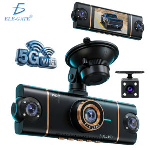 Cámara de Tablero 1080 + 4 Canales – Sistema 360° para Auto