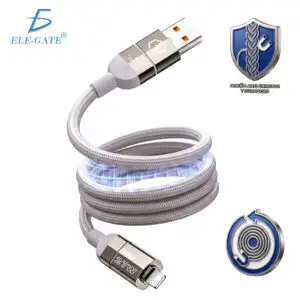 Cable inteligente magnético 240W Con carga rápida