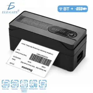Impresora Térmica de Etiquetas Bluetooth y USB 110 mm 203 DPI