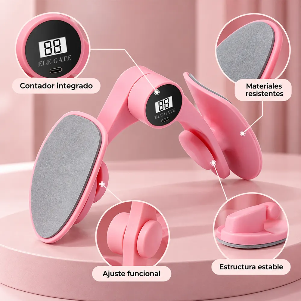 Ejercitador de Piernas y Glúteos con Contador Digital USB-C - Imagen 2